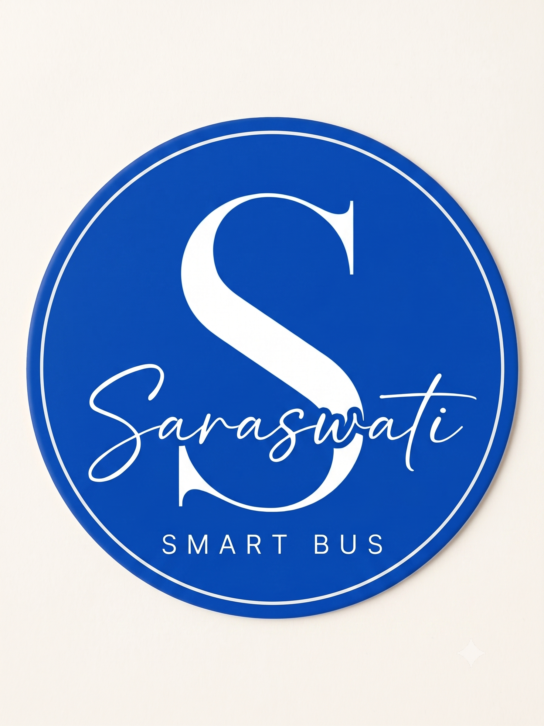 Saraswati Smart Bus Logo